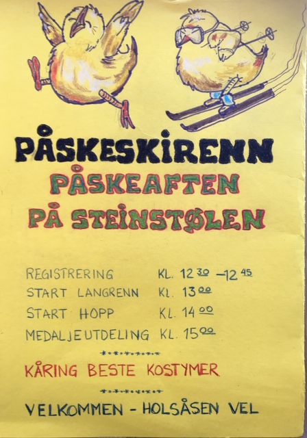 Invitasjon til påskeskirenn 2019